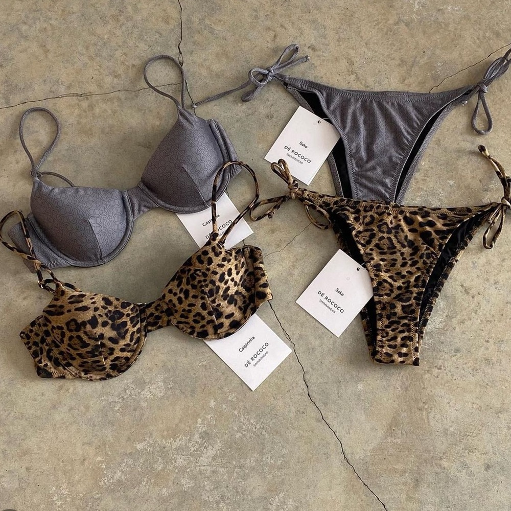 De Rococo Leopard Bikini Set